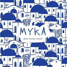 MYKA GREEK FROZEN YOGURT trademark