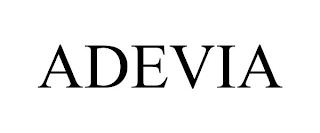 ADEVIA trademark