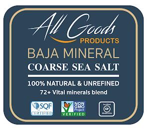 ALL GOODS PRODUCTS BAJA MINERAL trademark