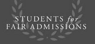 STUDENTS FOR FAIR ADMISSIONS trademark