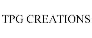 TPG CREATIONS trademark