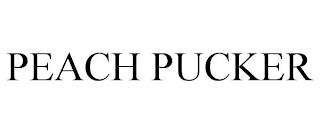 PEACH PUCKER trademark