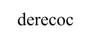 DERECOC trademark