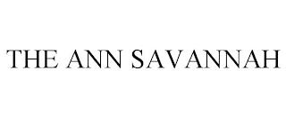 THE ANN SAVANNAH trademark