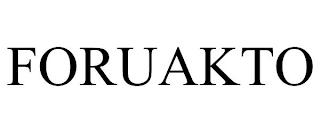 FORUAKTO trademark