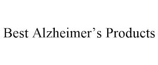 BEST ALZHEIMER'S PRODUCTS trademark