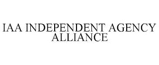 IAA INDEPENDENT AGENCY ALLIANCE trademark