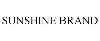 SUNSHINE BRAND trademark