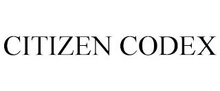 CITIZEN CODEX trademark