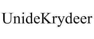 UNIDEKRYDEER trademark