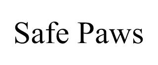 SAFE PAWS trademark