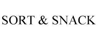 SORT & SNACK trademark