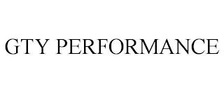 GTY PERFORMANCE trademark