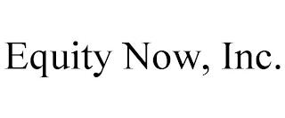 EQUITY NOW, INC. trademark