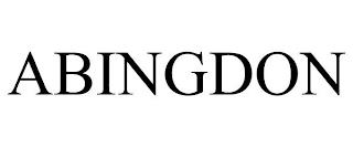 ABINGDON trademark