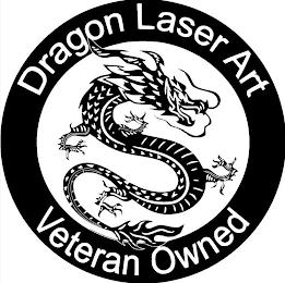 DRAGON LASER ART VETERAN OWNED trademark