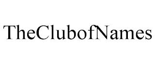 THECLUBOFNAMES trademark