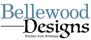 BELLEWOOD DESIGNS HIDDEN GUN STORAGE trademark