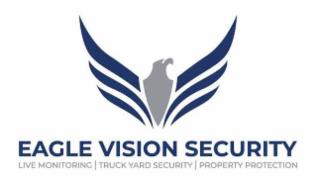 EAGLE VISION SECURITY LIVE MONITORING | TRUCK YARD SECURITY | PROPERTY PROTECTION trademark