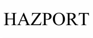 HAZPORT trademark