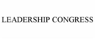 LEADERSHIP CONGRESS trademark