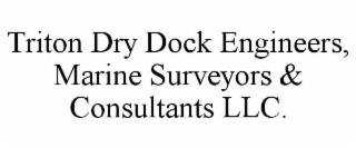 TRITON DRY DOCK ENGINEERS, MARINE SURVEYORS & CONSULTANTS LLC. trademark