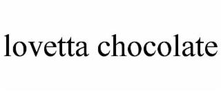 LOVETTA CHOCOLATE trademark