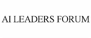 AI LEADERS FORUM trademark