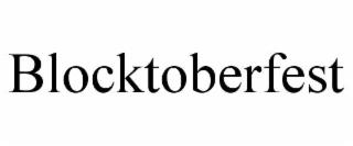 BLOCKTOBERFEST trademark