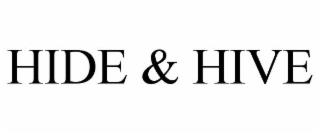 HIDE & HIVE trademark