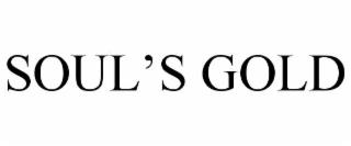 SOULS GOLD trademark