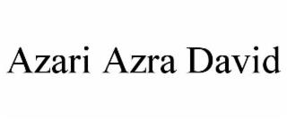 AZARI AZRA DAVID trademark