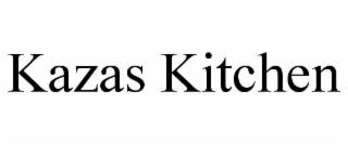 KAZAS KITCHEN trademark