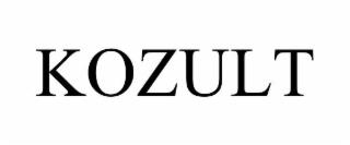 KOZULT trademark