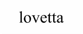 LOVETTA trademark