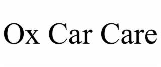 OX CAR CARE trademark