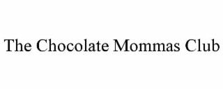 THE CHOCOLATE MOMMAS CLUB trademark