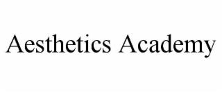 AESTHETICS ACADEMY trademark