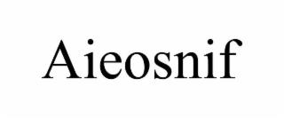 AIEOSNIF trademark