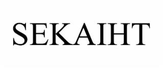 SEKAIHT trademark