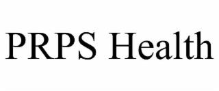 PRPS HEALTH trademark