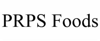 PRPS FOODS trademark