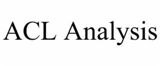 ACL ANALYSIS trademark