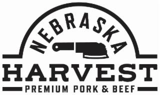 NEBRASKA HARVEST PREMIUM PORK & BEEF trademark