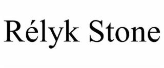 RÉLYK STONE trademark