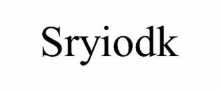 SRYIODK trademark