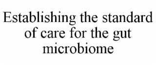 ESTABLISHING THE STANDARD OF CARE FOR THE GUT MICROBIOME trademark