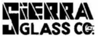 SIERRA GLASS CO. INC trademark