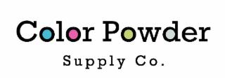 COLOR POWDER SUPPLY CO. trademark