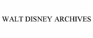 WALT DISNEY ARCHIVES trademark